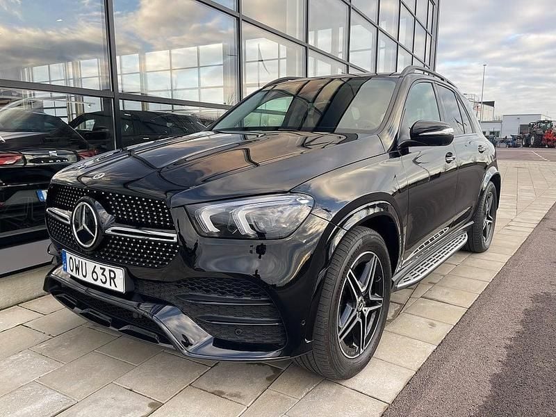 Svart Begagnad 2022 Mercedes GLE350 AMG SUV | 689 900 kr - Bild 1/4