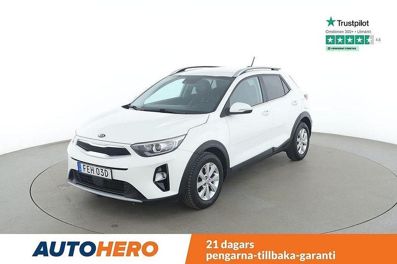 Vit Begagnad 2019 Kia Stonic Advance SUV | 181 000 kr (Marknadspris) - Bild 1/4