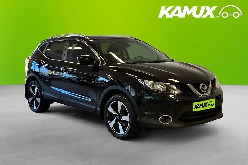 Svart Begagnad 2017 Nissan Qashqai 360º SUV | 139 800 kr (Bra pris) - Bild 1/3