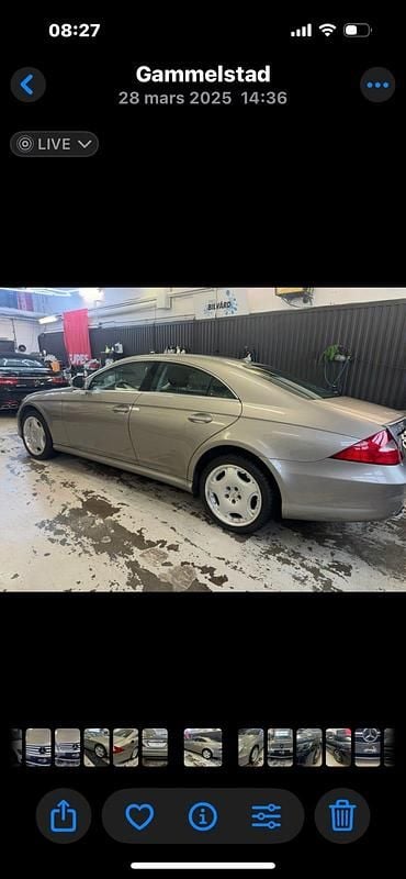 Begagnad Mercedes CLS63 AMG AMG 514 HK (378 kW) 2007