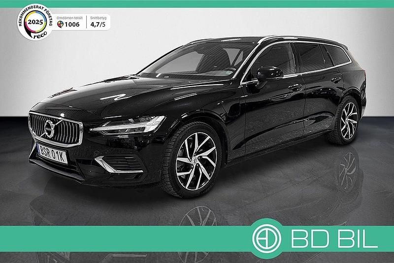 Svart Begagnad 2021 Volvo V60 Inscription Kombi | 354 900 kr (Marknadspris) - Bild 1/3