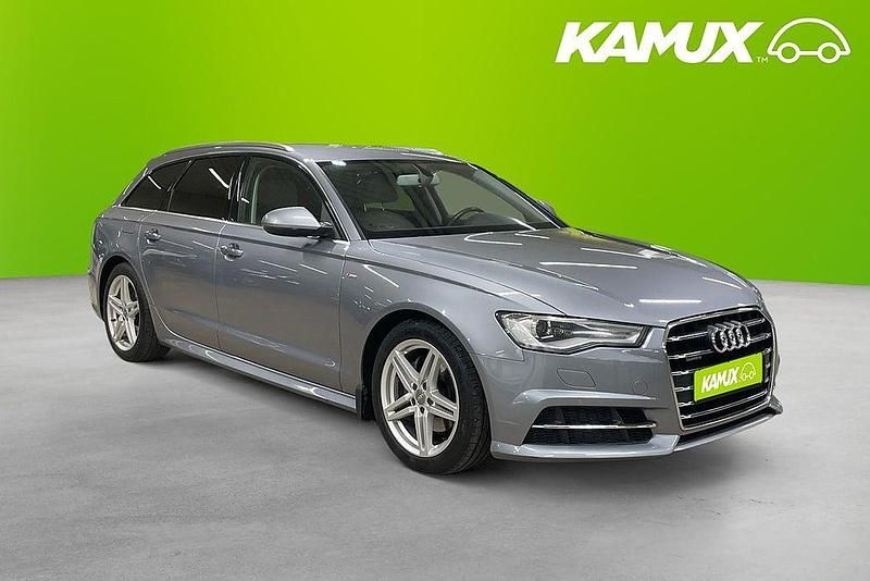 Silver/grå Begagnad 2016 Audi A6 S-Line Kombi | 164 800 kr (Marknadspris) - Bild 1/4