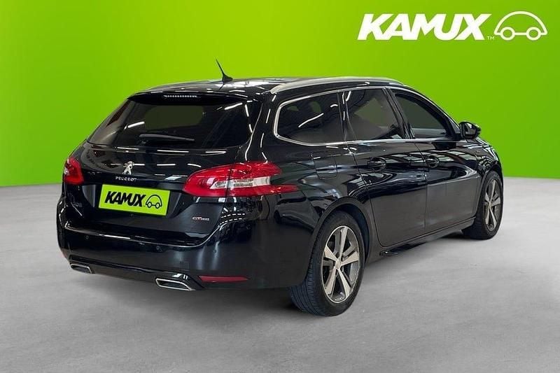 Begagnad Peugeot 308 GT-line 131 HK (96 kW) 2017 Svart Kombi