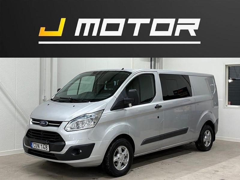 Grå Begagnad 2014 Ford Transit Custom Van | 99 900 kr - Bild 1/4