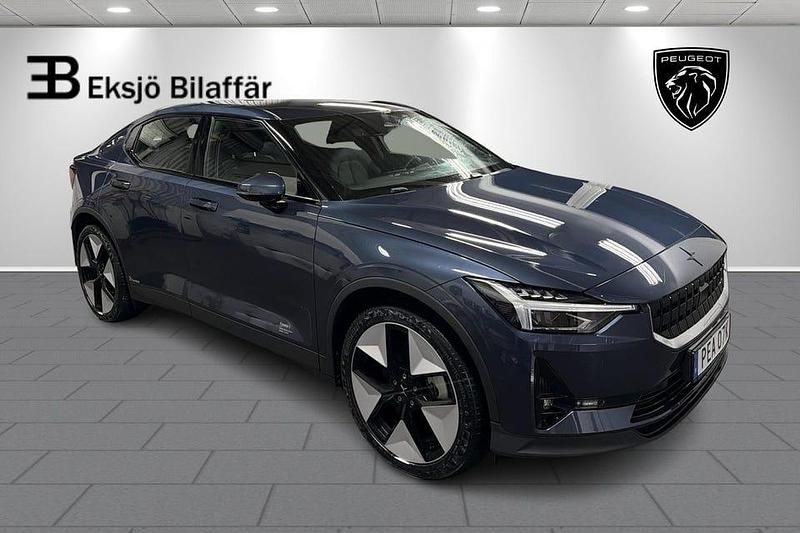 Begagnad Polestar 2 Pilot 200 kW (272 HK) 2022 Blåmetallic Halvkombi