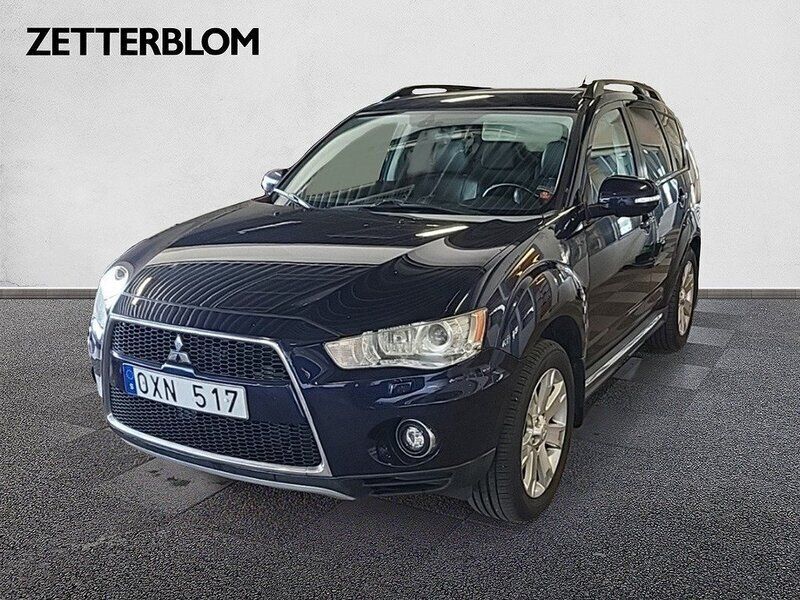 Blå Begagnad 2010 Mitsubishi Outlander SUV | 64 900 kr (Superpris) - Bild 1/4