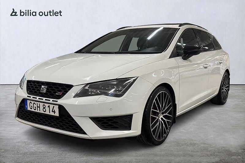 Vit Begagnad 2016 Seat Leon ST CUPRA Kombi | 159 900 kr (Superpris) - Bild 1/3