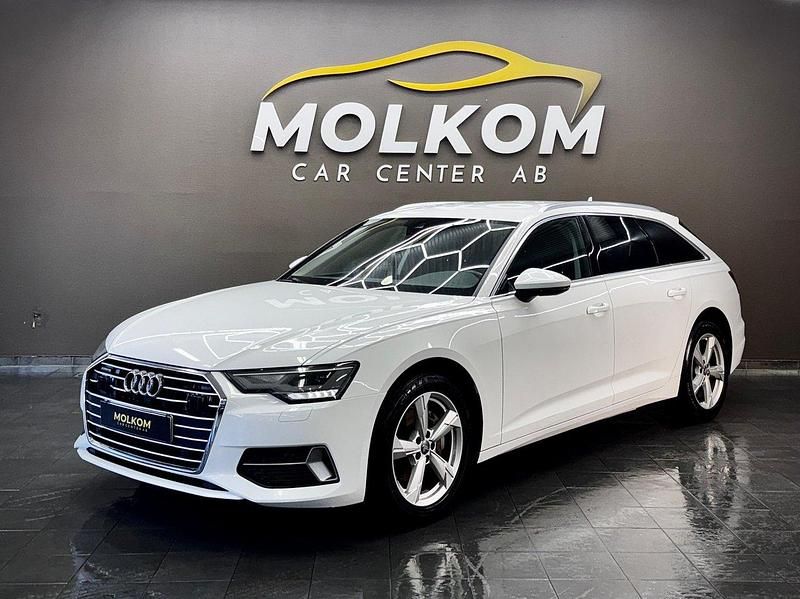Vit Begagnad 2020 Audi A6 Sport Kombi | 288 500 kr (Marknadspris) - Bild 1/4
