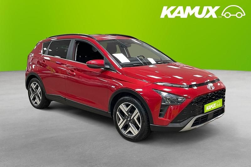 Röd Begagnad 2022 Hyundai Bayon SUV | 184 700 kr (Marknadspris) - Bild 1/3