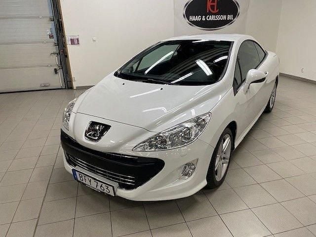 Vit Begagnad 2010 Peugeot 308 CC Cab | 94 000 kr (Bra pris) - Bild 1/4