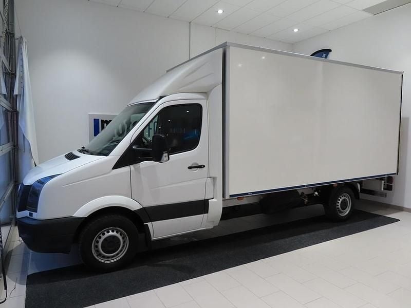 Vit Begagnad 2016 VW Crafter Van | 259 000 kr (Marknadspris) - Bild 1/4