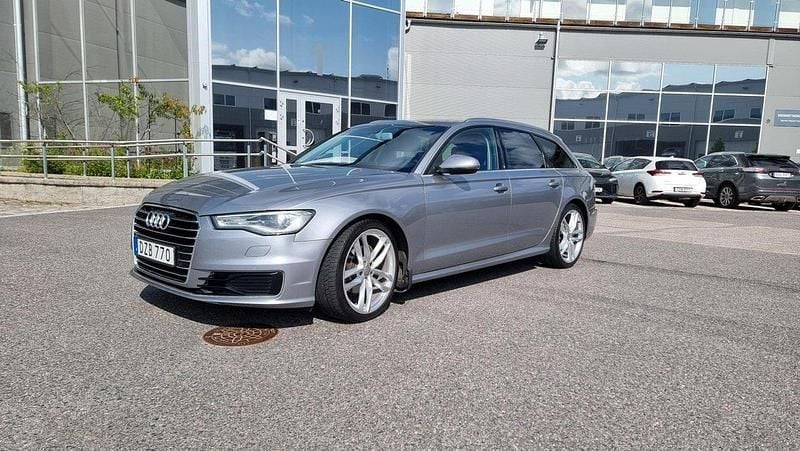 Grå Begagnad 2015 Audi A6 Kombi | 169 900 kr (Marknadspris) - Bild 1/4