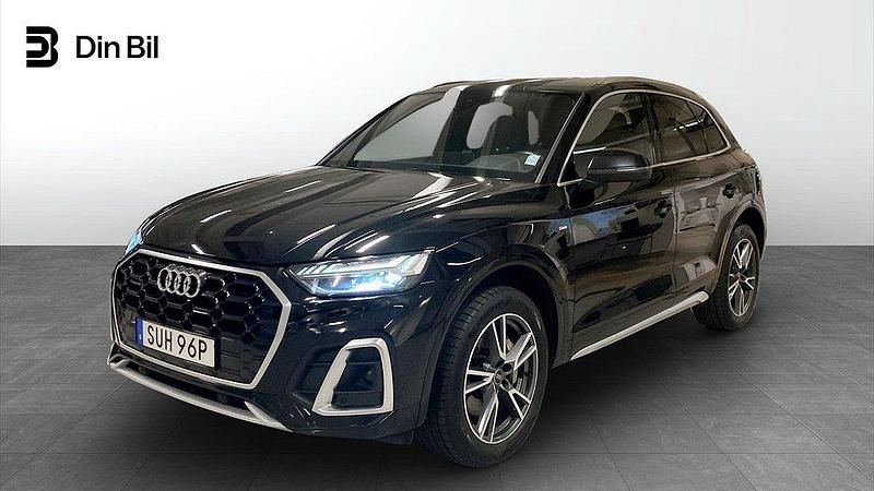 Svart Begagnad 2022 Audi Q5 S-Line SUV | 439 000 kr - Bild 1/4