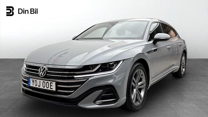 Grå Begagnad 2022 VW Arteon R-line Kombi | 379 900 kr (Dyr) - Bild 1/4