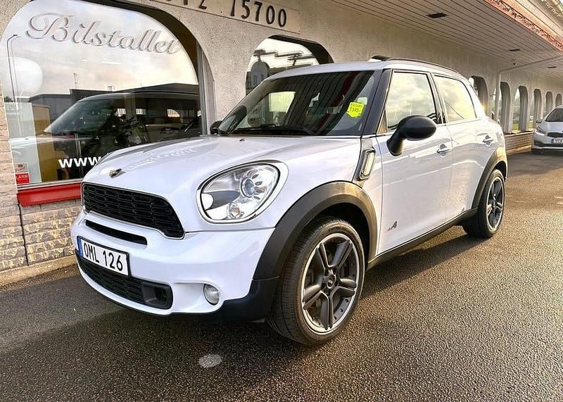 Vit Begagnad 2012 Mini Cooper S Countryman SUV | 109 000 kr (Bra pris) - Bild 1/4