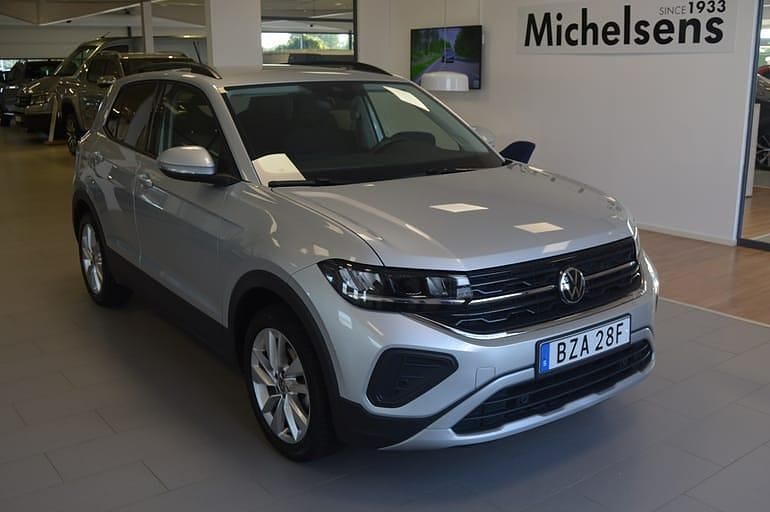 Silver Begagnad 2024 VW T-Cross Edition SUV | 224 900 kr (Dyr) - Bild 1/4