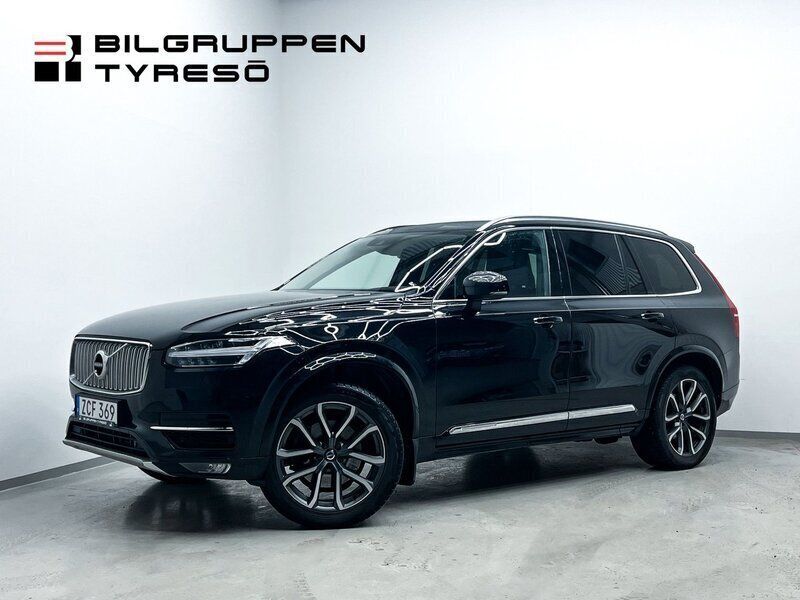 Svart Begagnad 2018 Volvo XC90 Inscription SUV | 389 900 kr (Bra pris) - Bild 1/4