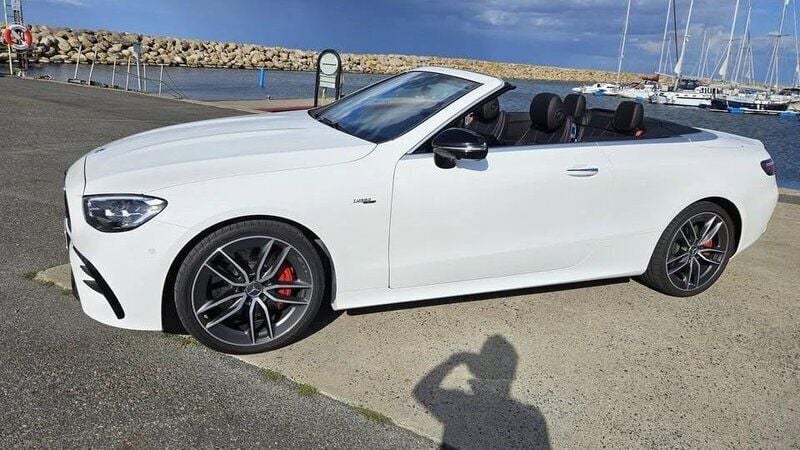 Vit Begagnad 2022 Mercedes E53 AMG AMG Cab | 759 000 kr (Superpris) - Bild 1/4