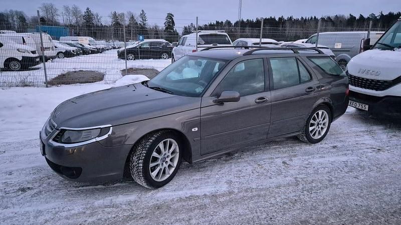 Begagnad Saab 9-5 185 HK (136 kW) 2007 Grå metallik Kombi