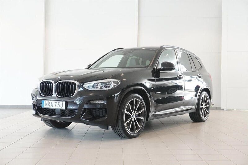Svart Begagnad 2019 BMW X3 Performance SUV | 449 800 kr (Marknadspris) - Bild 1/4