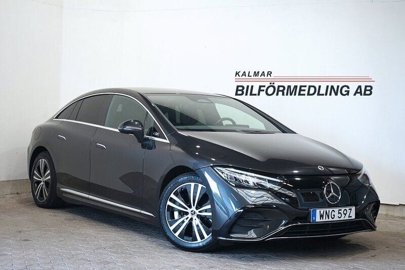 Grå Begagnad 2022 Mercedes EQE350 AMG Sedan | 509 900 kr (Marknadspris) - Bild 1/4