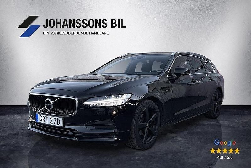 Svart Begagnad 2020 Volvo V90 Momentum Kombi | 279 900 kr (Marknadspris) - Bild 1/4
