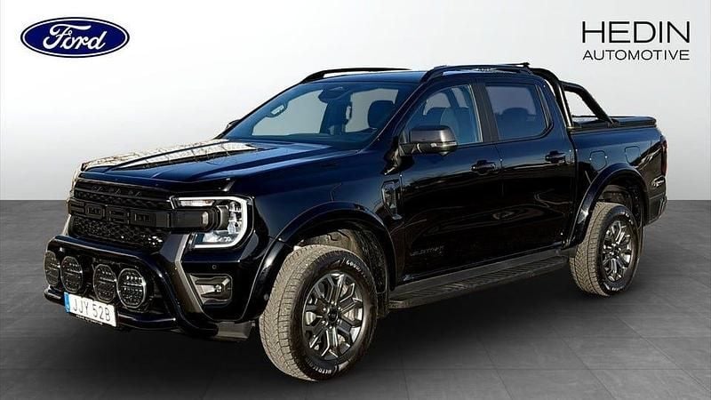 Ny Ford Ranger Wildtrack 280 HK (205 kW) 2025 Svart Pickup