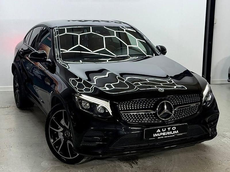 Begagnad Mercedes GLC43 AMG AMG 367 HK (269 kW) 2017 Svart Sportkupé