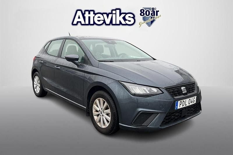 Grå Begagnad 2021 Seat Ibiza Halvkombi | 129 900 kr (Bra pris) - Bild 1/4
