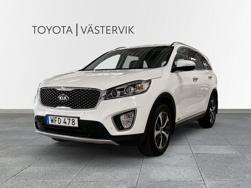 Vit Begagnad 2016 Kia Sorento SUV | 195 000 kr (Marknadspris) - Bild 1/4