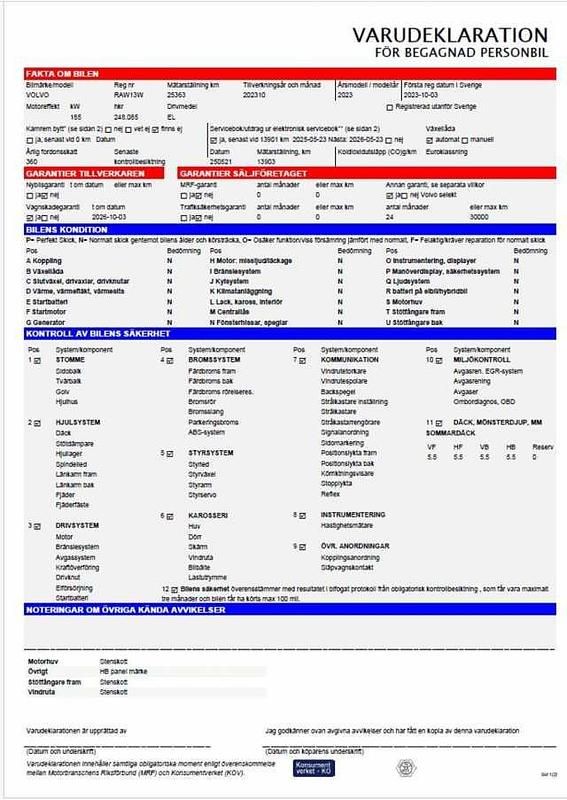 Begagnad Volvo EC40 Plus 188 kW (256 HK) 2023 Vit SUV