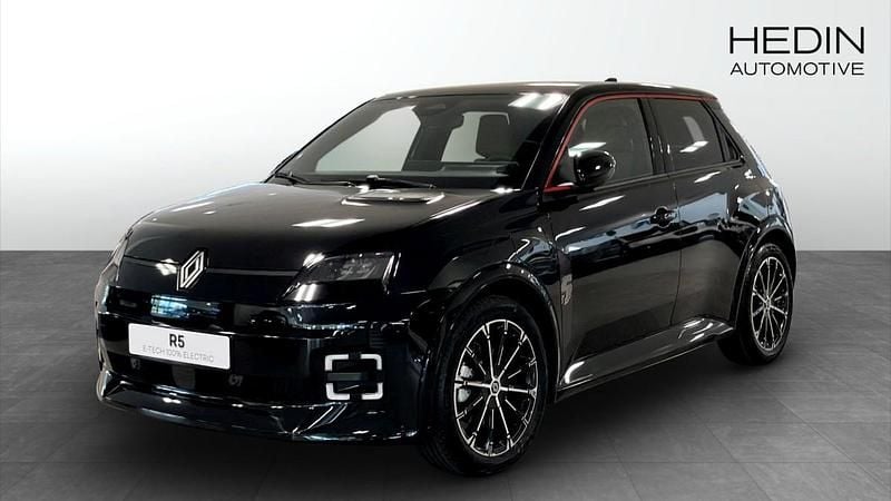 Mörkgrå Ny 2025 Renault R5 Iconic Halvkombi | 425 700 kr - Bild 1/4