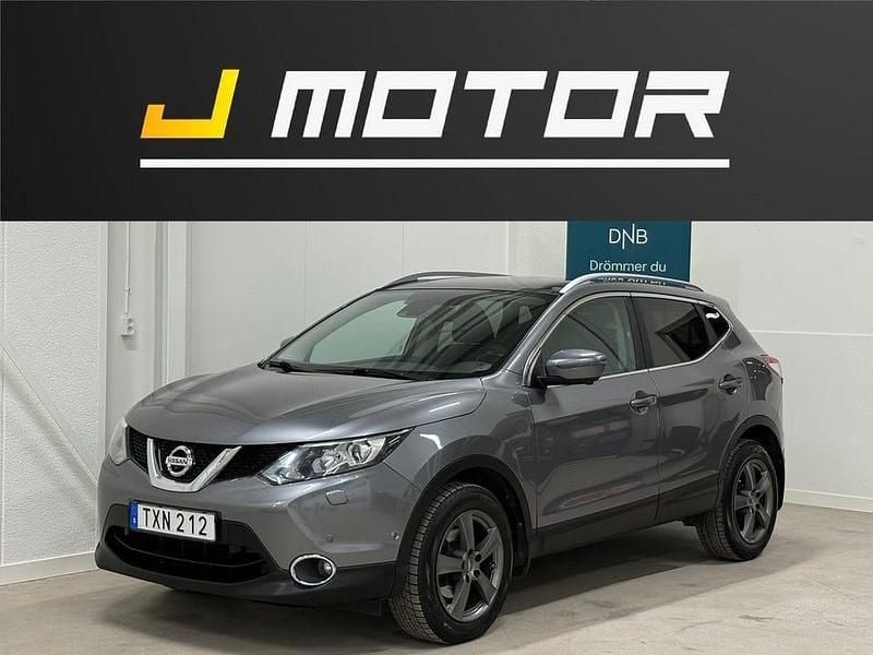 Grå Begagnad 2016 Nissan Qashqai 360º SUV | 94 900 kr (Marknadspris) - Bild 1/4