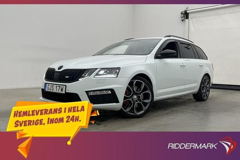 Begagnad Skoda Octavia RS 245 HK (180 kW) 2019 Vit Kombi