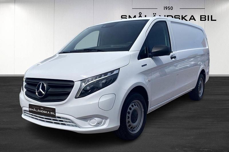 Vit Begagnad 2024 Mercedes e-Vito Minibuss | 399 000 kr - Bild 1/4