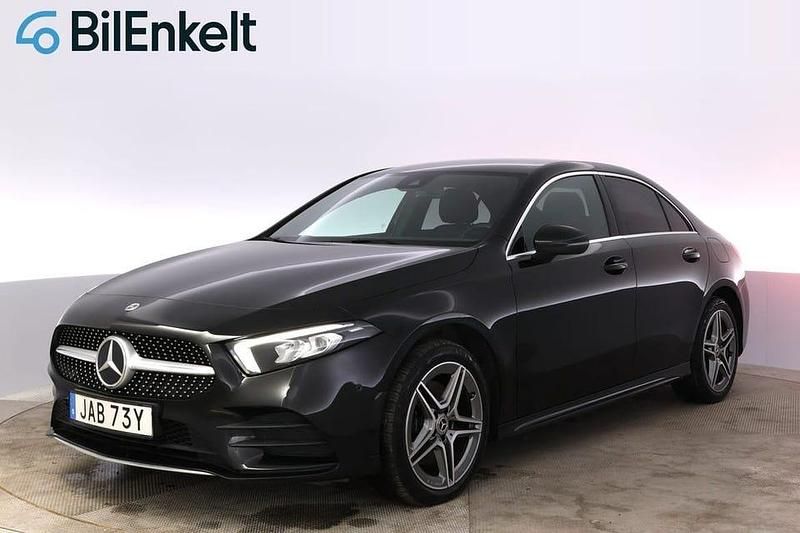 Begagnad Mercedes A250 AMG 220 HK (161 kW) 2023 Svart Sedan