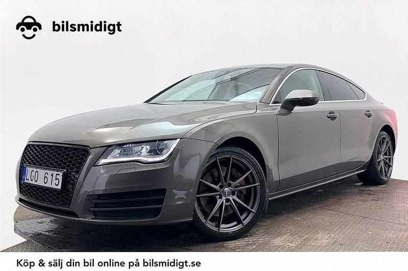 Grå Begagnad 2011 Audi A7 Sportback Comfort Halvkombi | 154 800 kr (Marknadspris) - Bild 1/3