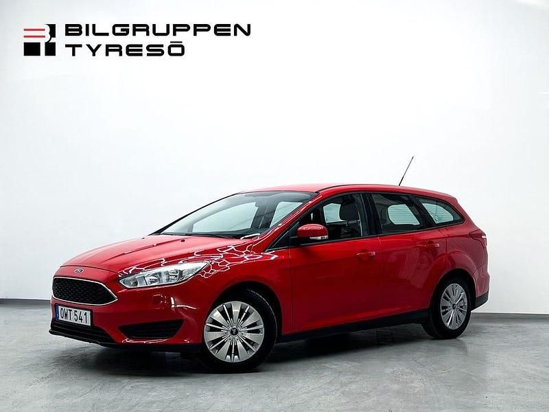 Röd Begagnad 2016 Ford Focus Kombi | 59 900 kr (Bra pris) - Bild 1/4