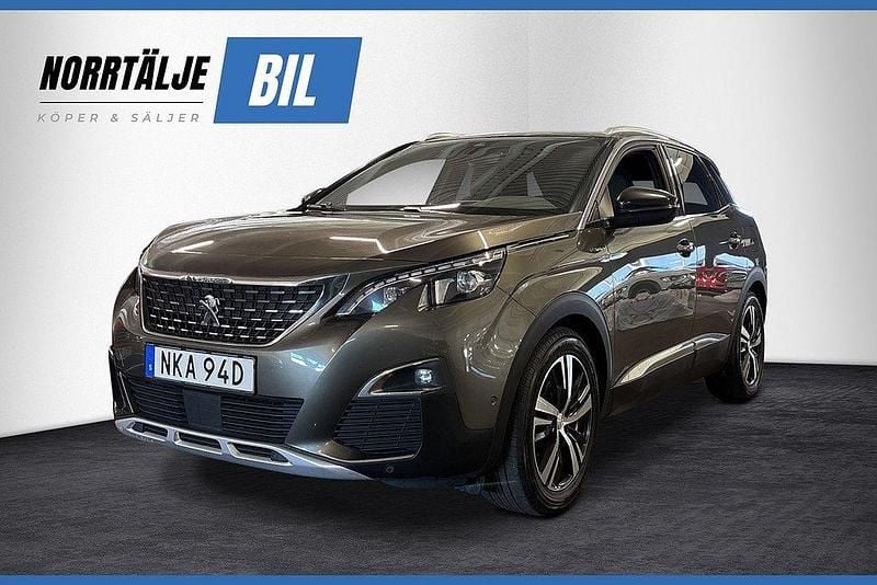 Grå Begagnad 2020 Peugeot 3008 GT SUV | 199 900 kr (Superpris) - Bild 1/3