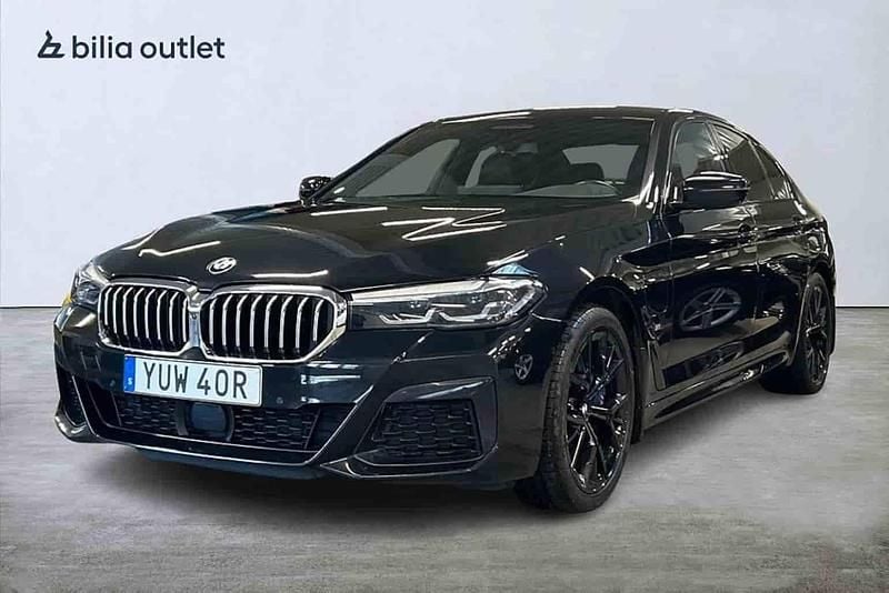 Begagnad BMW 530e M Sport 2021 Svart Sedan