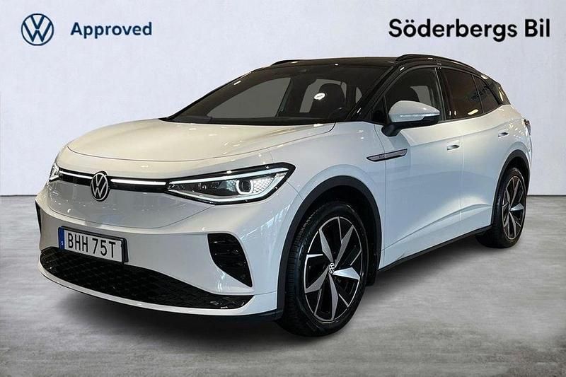 Vit Begagnad 2022 VW ID.4 GTX SUV | 374 500 kr (Superpris) - Bild 1/4