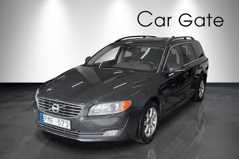 Grå Begagnad 2014 Volvo V70 Momentum Kombi | 144 900 kr (Lite dyr) - Bild 1/4
