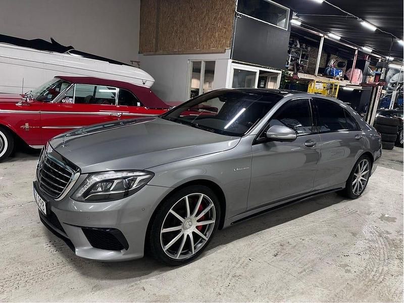 Silver Begagnad 2015 Mercedes S63 AMG AMG Sedan | 639 000 kr - Bild 1/4