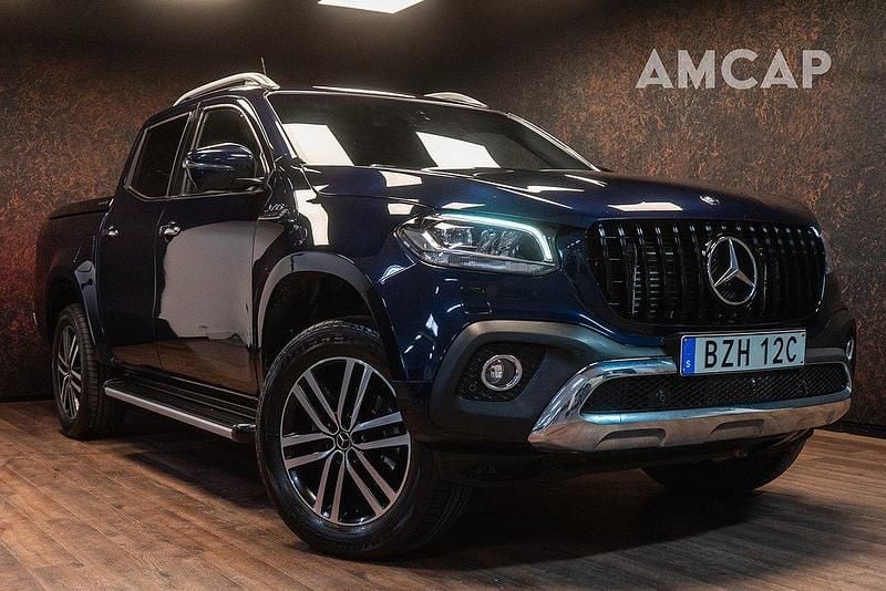Blå Begagnad 2019 Mercedes X350 Pickup | 429 500 kr (Marknadspris) - Bild 1/4