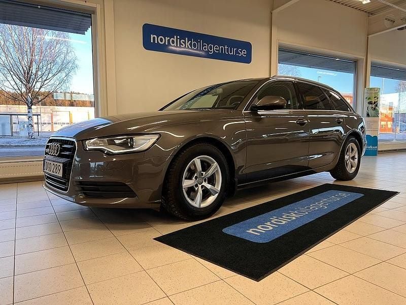 Grå Begagnad 2014 Audi A6 Design Kombi | 169 900 kr (Marknadspris) - Bild 1/4