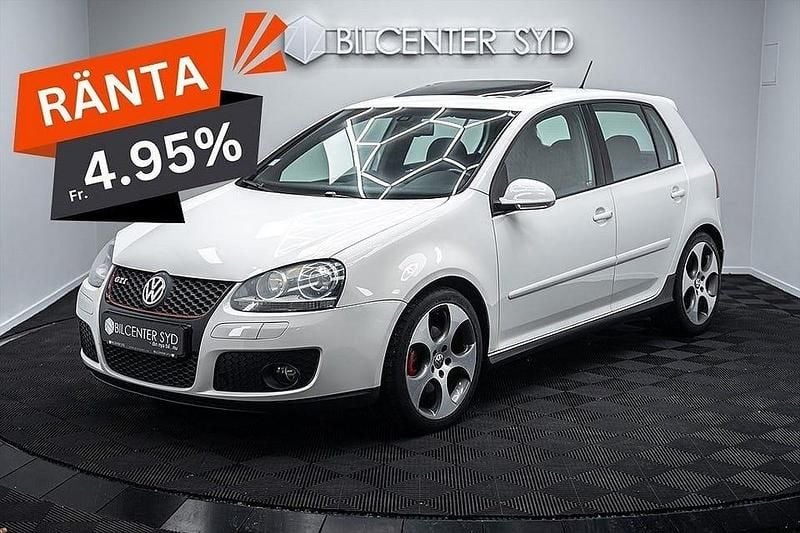 Begagnad VW Golf VI GTI 200 HK (147 kW) 2008 Vit Halvkombi