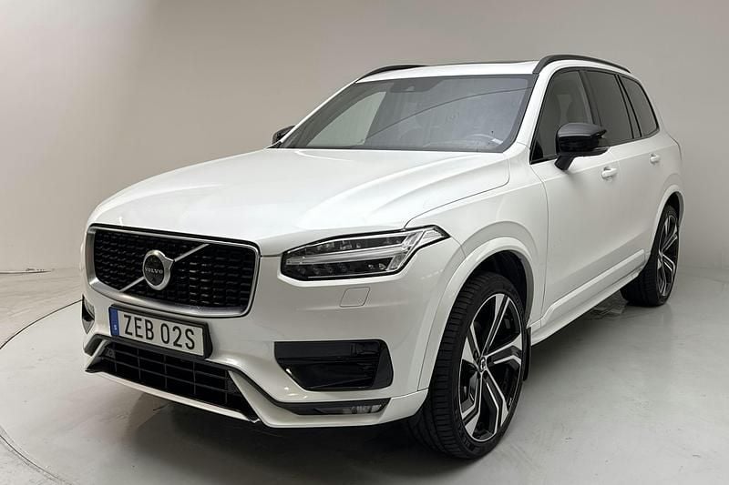 Vit Begagnad 2020 Volvo XC90 R-Design SUV | 420 000 kr (Bra pris) - Bild 1/4
