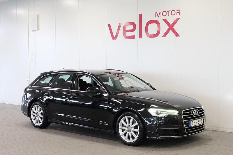 Svart Begagnad 2014 Audi A6 Ambition Kombi | 149 900 kr (Bra pris) - Bild 1/4