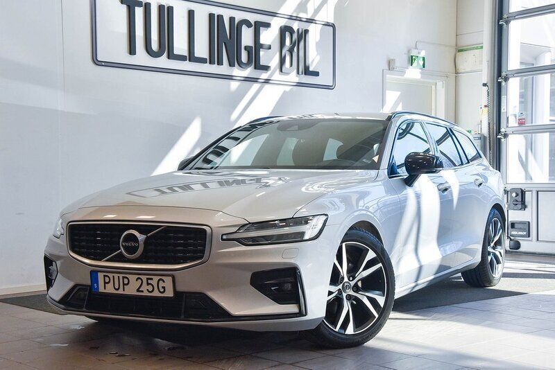 Silver Begagnad 2020 Volvo V60 R-Design Kombi | 274 900 kr (Bra pris) - Bild 1/4