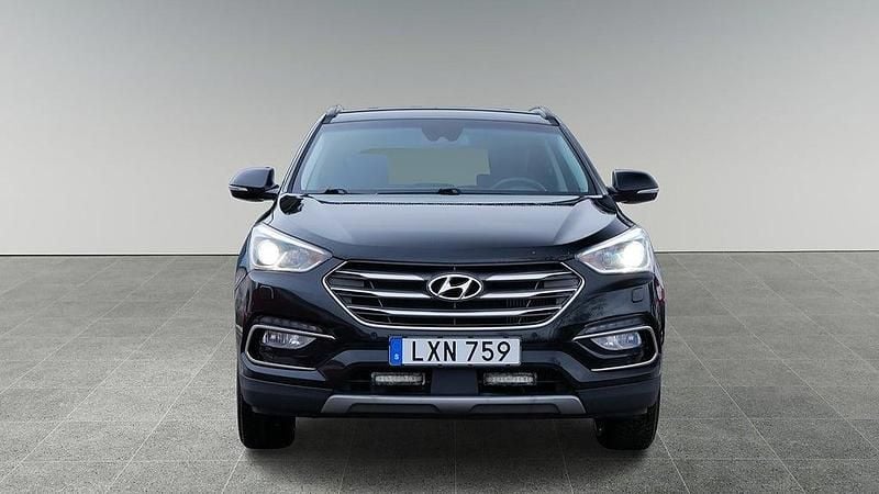 Begagnad Hyundai Santa Fe Premium 203 HK (149 kW) 2015 Svart SUV